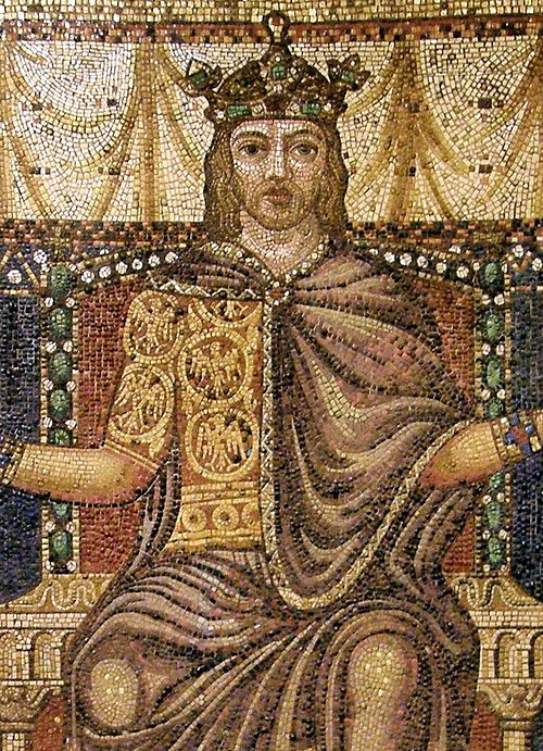 神聖ローマ皇帝オットー1世のモザイク画