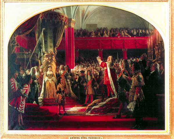 プロイセン王国フリードリヒ1世の戴冠式