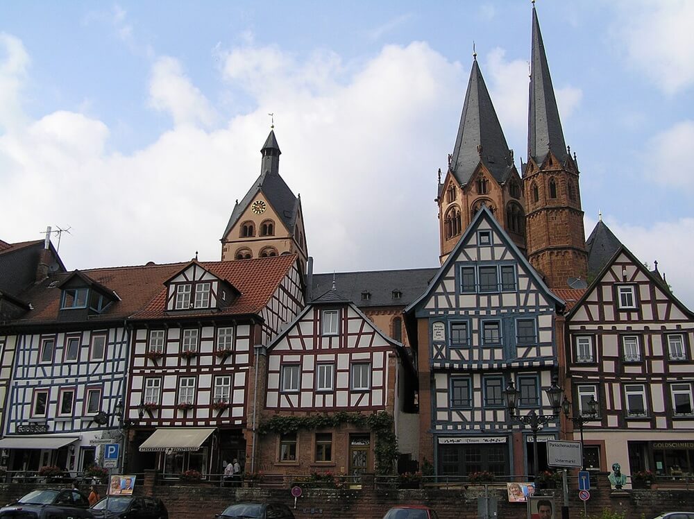 ヘッセンの小さな町 ゲルンハウゼンの街並み