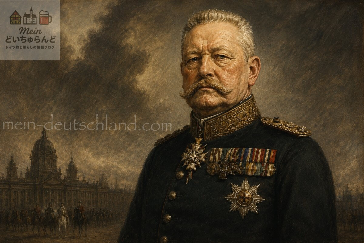 ドイツ陸軍軍人、政治家のパウル・フォン・ヒンデンブルク