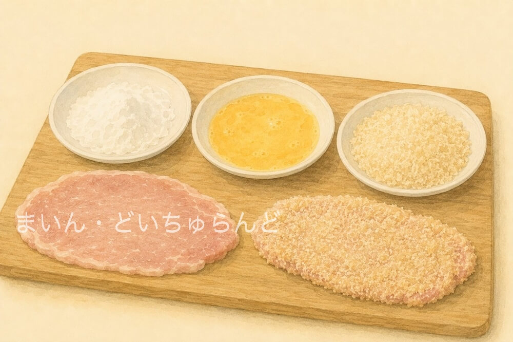 イェガーシュニッツェルの作り方図解2