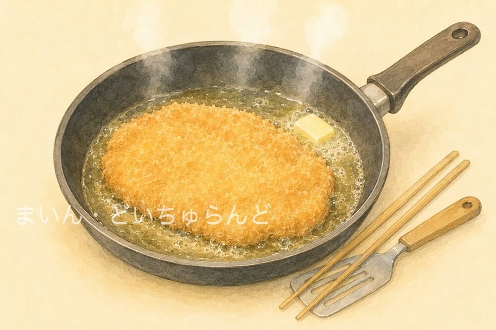 イェガーシュニッツェルの作り方図解3