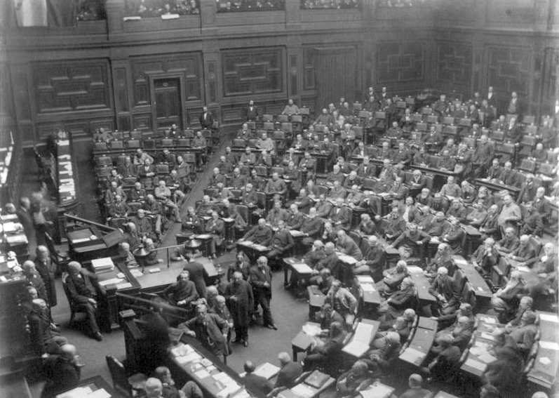 ドイツ帝国時代の帝国議会本会議場