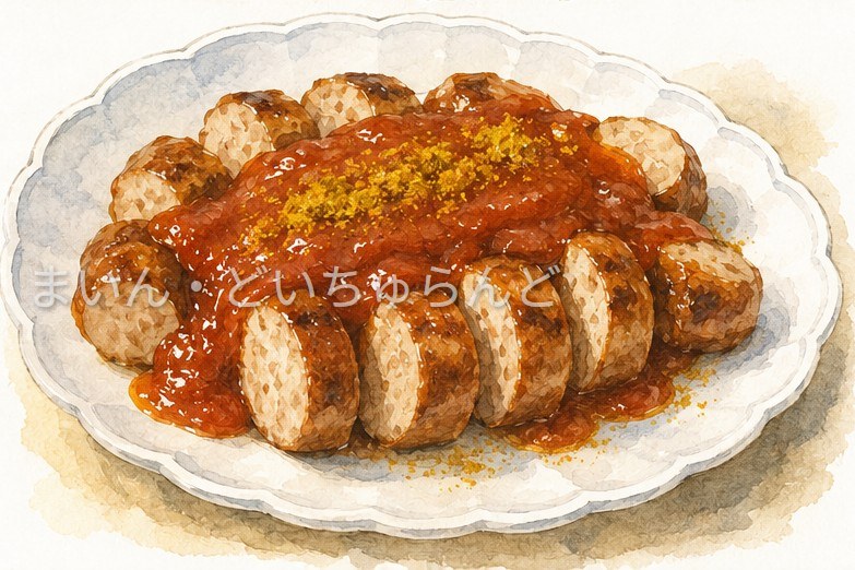 カリーヴルストの作り方工程4