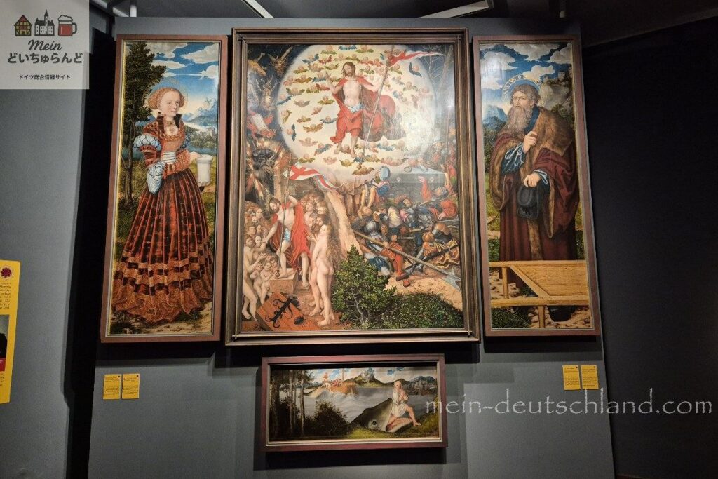 アシャッフェンブルク シュティフツ博物館 《マグダラのマリアの祭壇画》