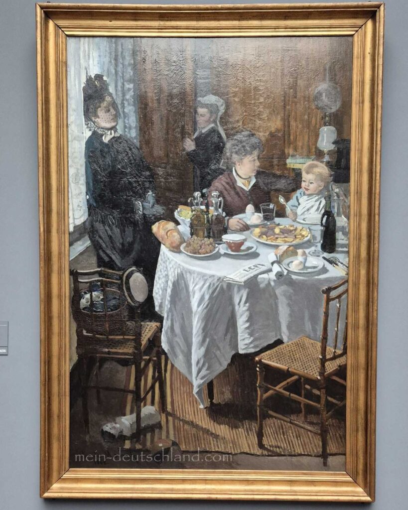 モネ《昼食》